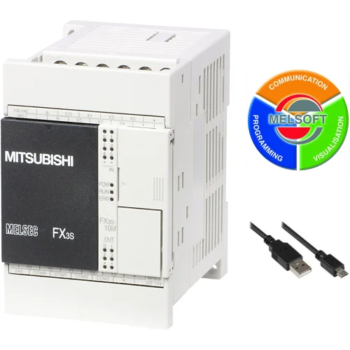 FX3G-24MR Front View